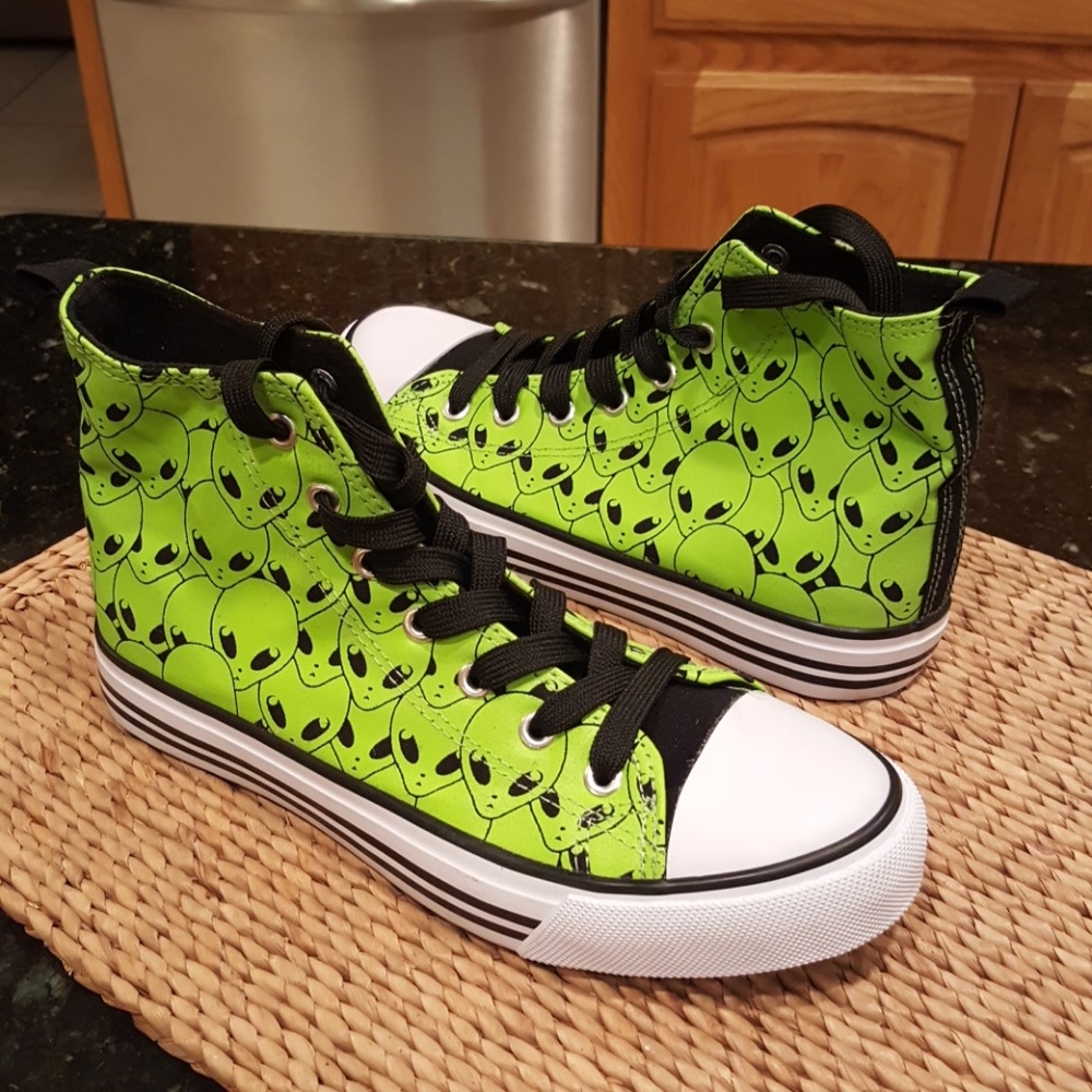 Alien High Tops Sneakers